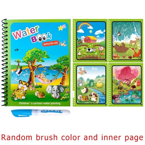 Pack magic water colouring - pack,