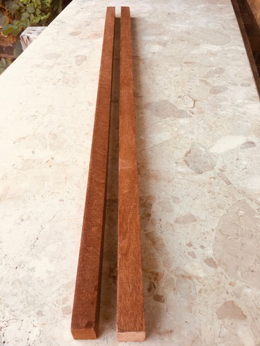 Solid mahogany timber quarter - solid,