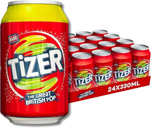 Barr tizer pack citrus - tizer, 24