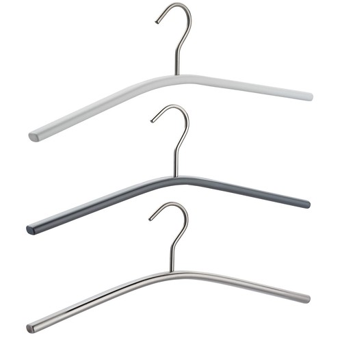 Metal clothes hanger - hanger, oval