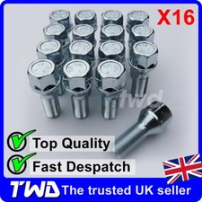 16x ALLOY WHEEL BOLTS FOR