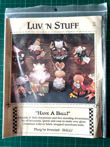 Vintage luv stuff ball - luv,