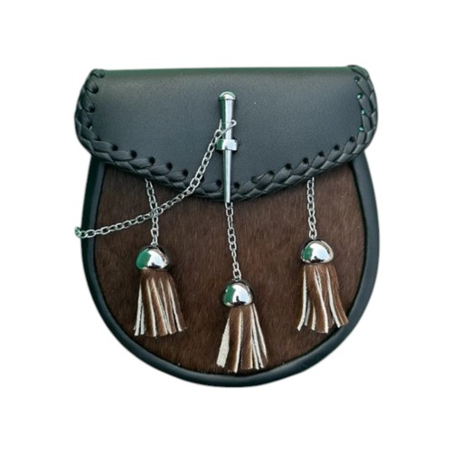 Handcrafted scottish sporran - handcrafted,