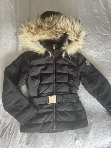 Moncler girls black puffer - girls,