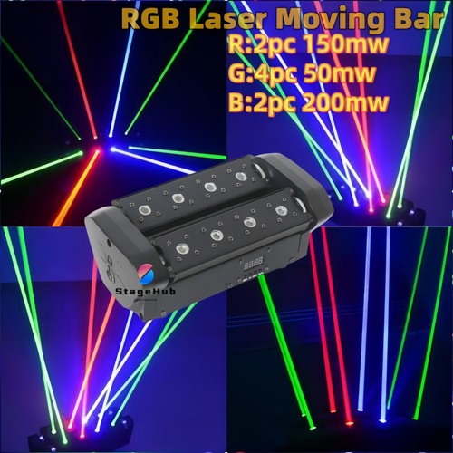 Head spider moving bar lazer - 8,