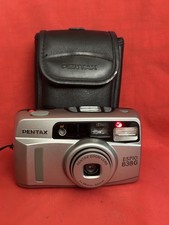 Pentax Espio 838G 35mm Film Point and Shoot Camera Silver Tested