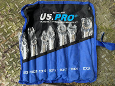 US PRO Tools 7pc 12 Point Open