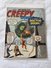 Creepy Worlds #36 - Alan Class + Co. 1968 Reprints Fantastic Four #5 
