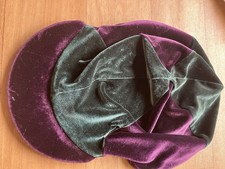 Gatehouse collection purple green hat silk cross country colours 