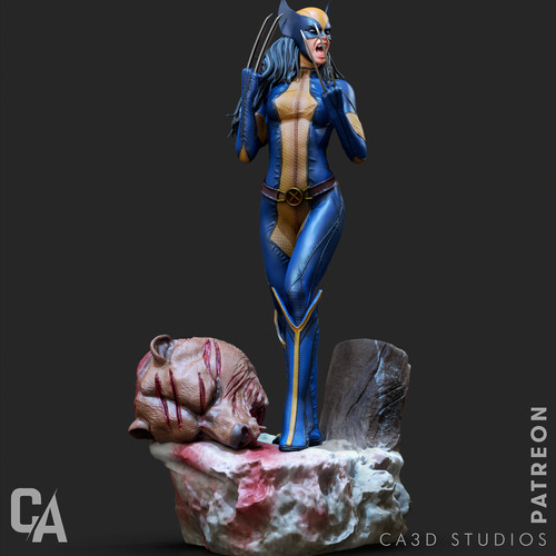 X23 printed resin model - printed,