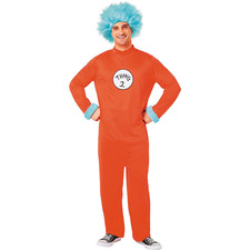  Dr. Seuss Thing 1 or Thing 2 Jumpsuit Costume - Morris Costumes