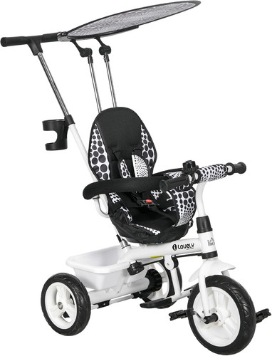 Kids tricycle with push - 6-in-1,