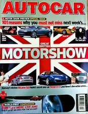 AUTOCAR MAGAZINE 18-MAY-04 -