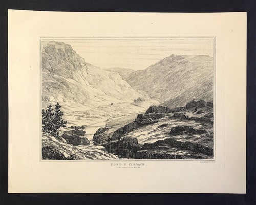 Wales landscape pont - wales, clydach
