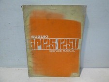 Suzuki GP125 / 125U Service Manual SR-1270 E-01 Dated May 1979 Genuine Suzuki