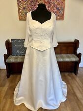 Venus Ivory Satin aLine