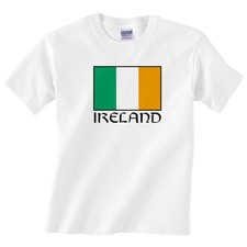 Children's Ireland T Shirt - Kids Boys or girls Irish tee