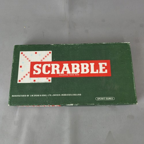 Vintage scrabble board game - vintage,