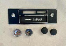 Volvo 8-Track Car Radio  Faceplate & Knobs (Classic Vintage ) 1968-74
