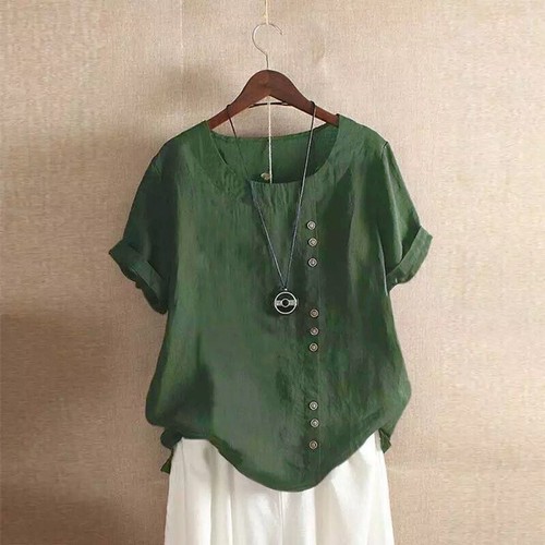 Summer womens cotton linen - summer,