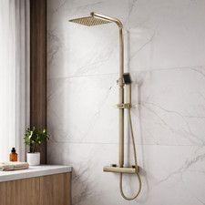 Square thermostatic bar mixer - square,