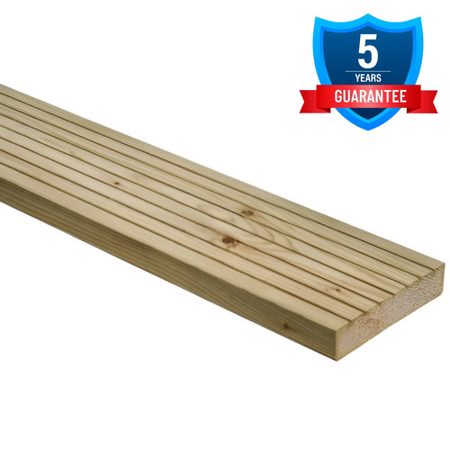Treated timber decking boards - treated,