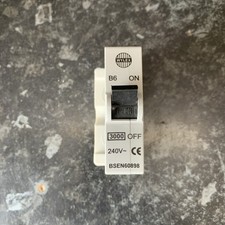 New Wylex B6 Miniature Circuit