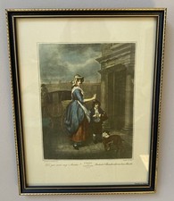 Cries of London Framed Print  Do You Want Any Matches F. Wheatley Vintage 10x8”
