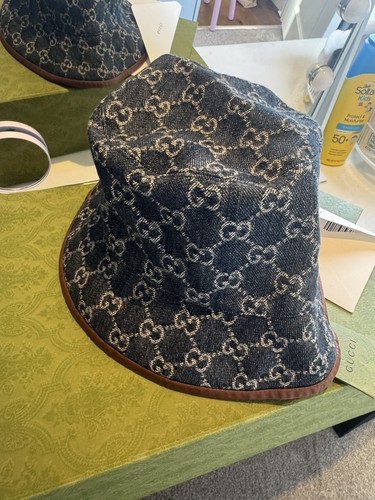 Gucci denim bucket hat - gucci,