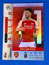 Declan Rice Match Attax 24/25 Box Office Baller Limited Edition Football Card
