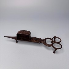 ANTIQUE CANDLE SNUFFER WICK