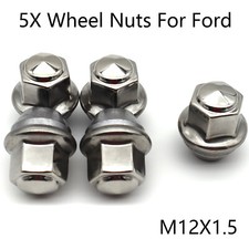 5pc Car Wheel Lug Bolts Nuts