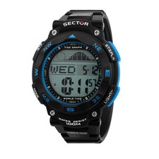 Sector EX-35 – Men's Digital Watch Black Blue (R3251534002)