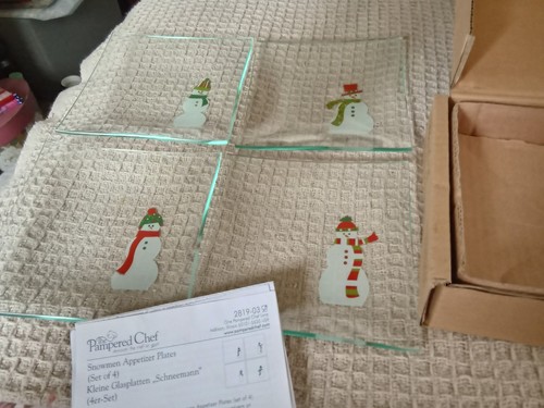 The pampered chef - the, snowmen
