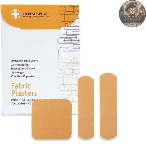 Assorted fabric plasters - 20,