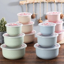 3Pcs Set Wheat Straw Fiber