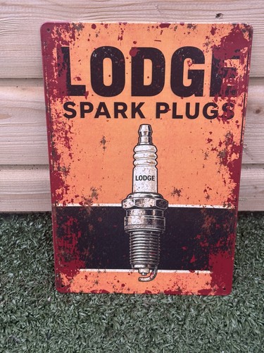 Lodge spark plugs - plugs, sign