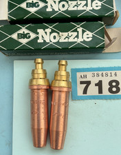 2  Oxy Propane Gas Cutting Nozzle Tip Standard length 3/64" 5-12mm Oxygen