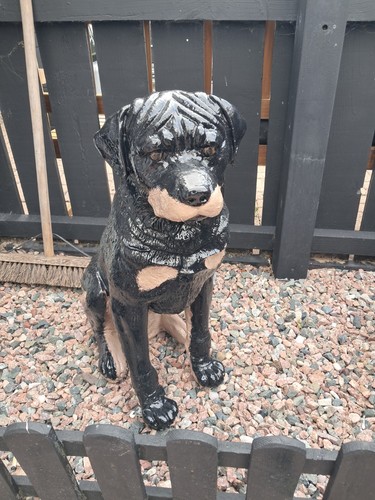 Lifesize rottweiller dog mold - rottweiller,