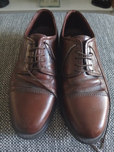 Men leather shoes size 9 - men's,