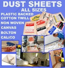 Cotton Dust Sheets Large