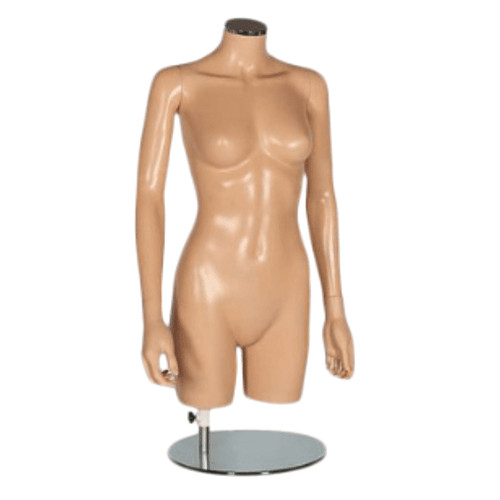 Fleshtone female torso - fleshtone,
