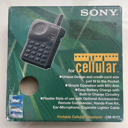 Sony r111 vintage credit - cm-r111,