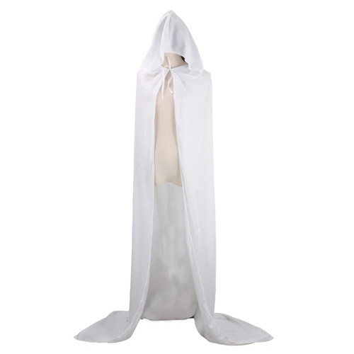Hooded velvet cloak medieval - cloak,
