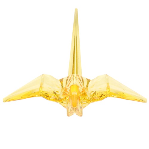 Sleek origami bird display - bird,