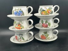 Set Of Six Portmeirion Pomona