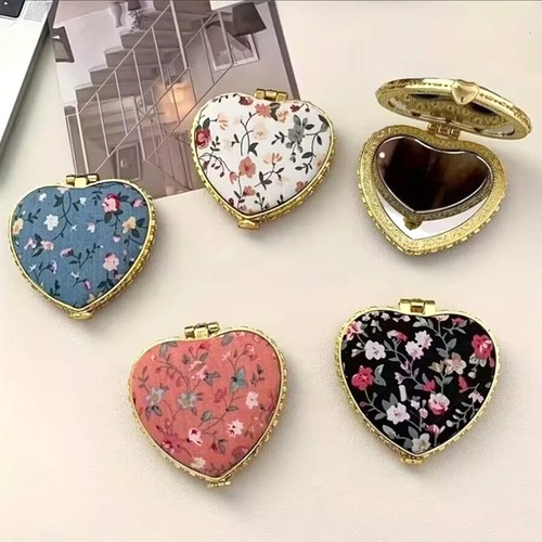 Pocket floral mirror mini - pocket,