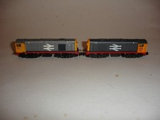 N Gauge Graham Farish Class 20 in Railfreight Grey Livery (1 Powered  + 1 Dummy)