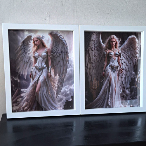 Angel framed canvas - angel, pictures