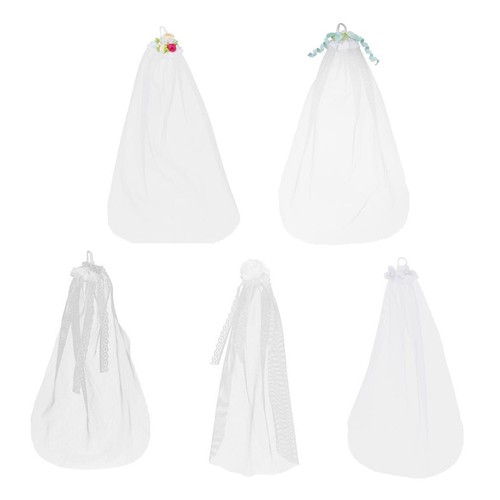 Beautiful doll wedding veil